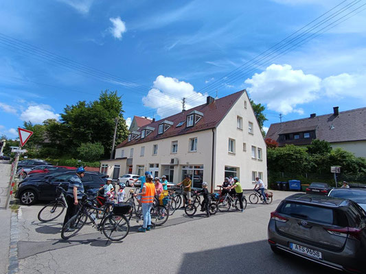 2024 06 22 Kolping Radelfahrt weiter geht es nach Steppach