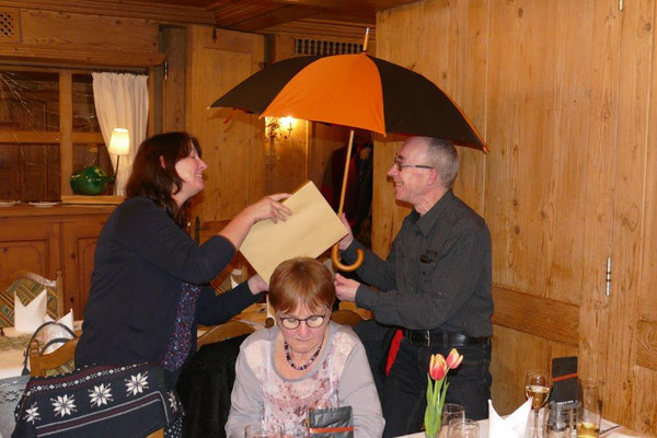 26.01.2024 Nachholen der Gratulation für 40 Jahre Mitglied bei Kolping