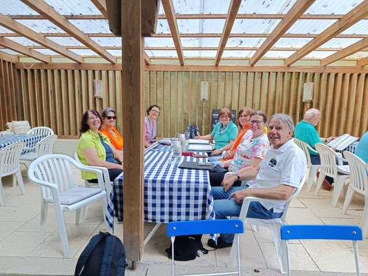 2024 06 22 Kolping Radelfahrt Anhausen Mittagessen im Gastof Traube