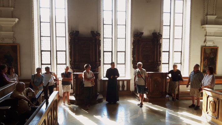 2022 08 05 Kolping Kloster Holzen Kirchenführung Oberkirche der Franziskanerinnen