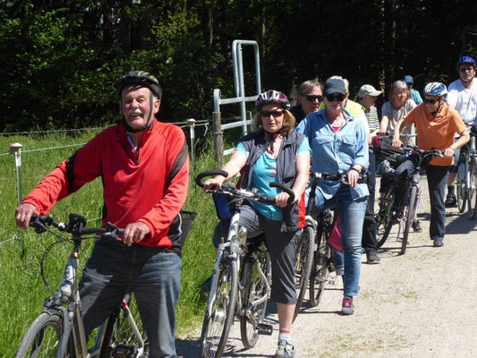 2019 06 01 Kolping Überraschung Radltour. Weiter geht es nach Oberschönefeld