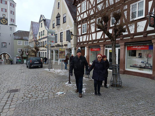Auf dem Weg zum Mittagessen