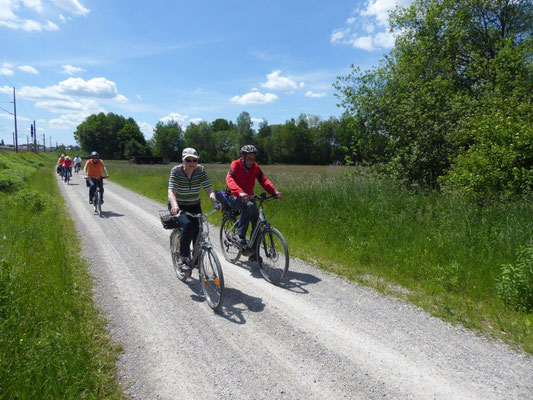 2019 06 01 Kolping Überraschung Radltour. Weiter führt uns die Fahrt nach Anhausen