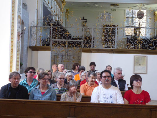 2019 06 01 Kolping Überraschung Radltour. Führung in der Klosterkirche