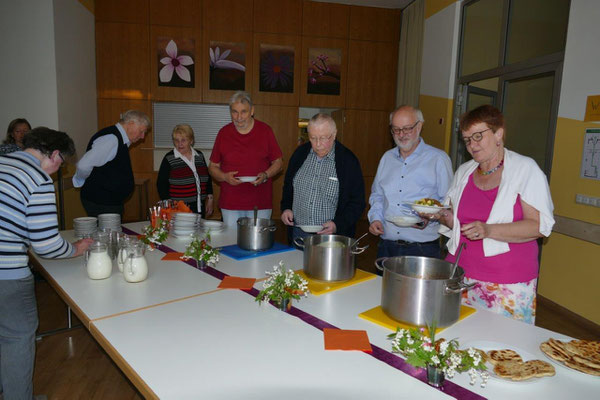 2023 05 25 Kolping Mitgliederversammlung, unser Indisches Buffet