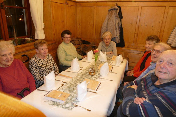 26.01.2024 Geburtstagsjubilarfeier in der Gaststätte Fuchs