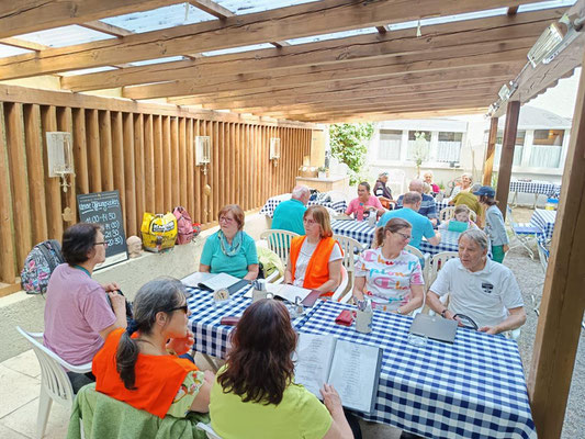 2024 06 22 Kolping Radelfahrt Anhausen Mittagessen im Gastof Traube