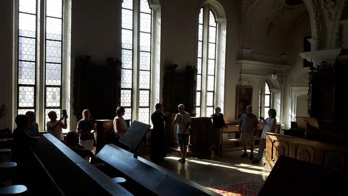 2022 08 05 Kolping Kloster Holzen Kirchenführung Oberkirche der Franziskanerinnen