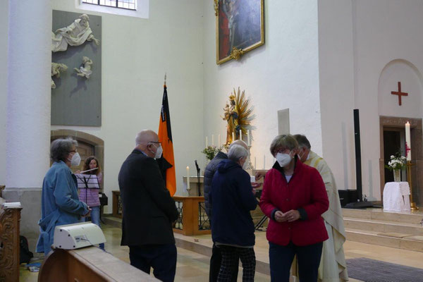 06.05.2022 Kolping Geburtstags Jubilarfeier Gottesdienst in Hlg. Kreuz