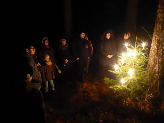 2019 12 27 Kolping Waldweihnacht bei Rettenbergen 