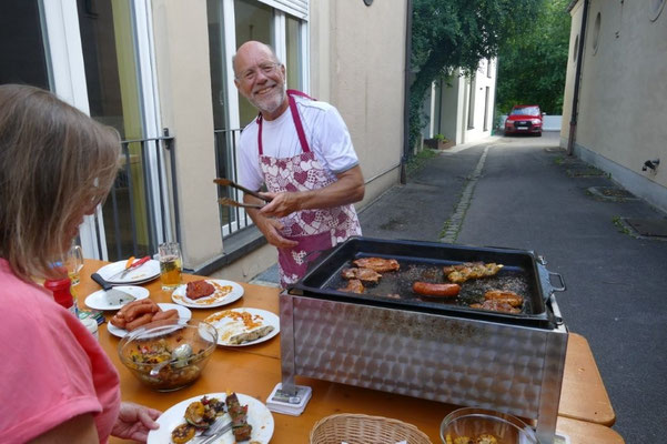 2025 07 18 Pfarreigrillen mit Kolping     Kurt, unser Grillmeister