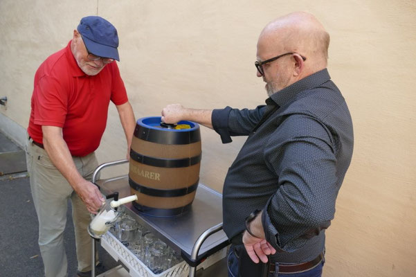2025 07 18 Pfarreigrillen mit Kolping    Und wi´a des Guat loaft