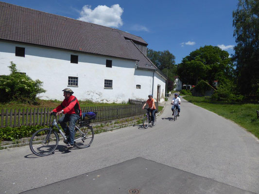 2019 06 01 Kolping Überraschung Radltour. Weiter führt uns die Fahrt nach Anhausen