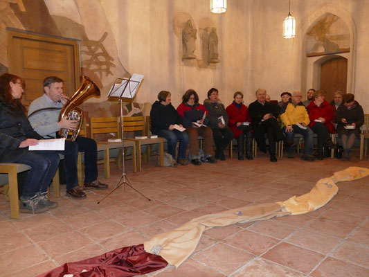 18.01.2019 Gottesdienst zur Feier unserer Geburtstagsjubilare aus 2018 in der Seiten Kapelle unserer Kirche