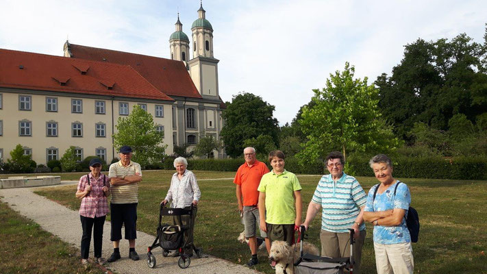 2022 08 05 Kolping Kloster Holzen auf den Spuren des Klosterlebens erlebt die 2. Gruppe in informativen Texten.