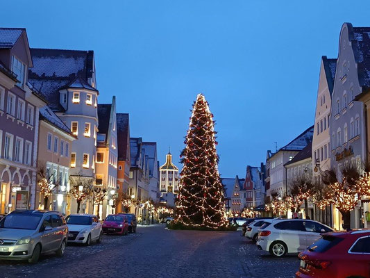 Günzburg in Abendstimmung
