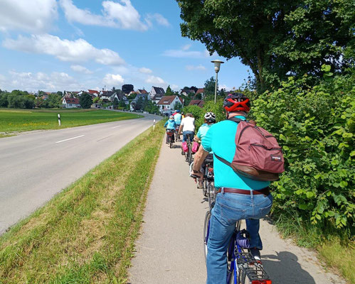 2024 06 22 Kolping Radelfahrt und weiter geht es nach Schlipsheim