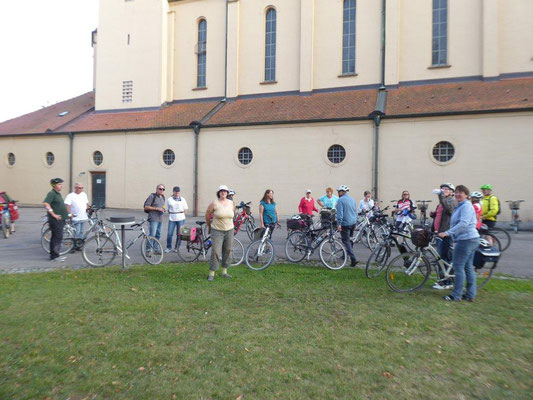 19. September 2020 Kolping Fahrrad- Überraschungs- Fahrt Rückkehr in Kriegshaber