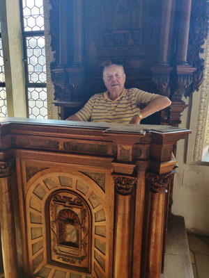 2022 08 05 Kolping Kloster Holzen Kirchenführung Oberkirche der Franziskanerinnen