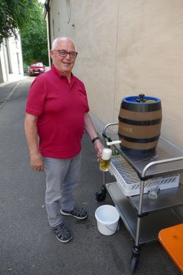 2025 07 18 Pfarreigrillen mit Kolping    Mei, loaft des Gua´t