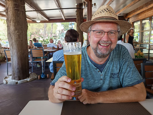 04.07.2025 nächster halt Mittagessen am Meer in Portoroz