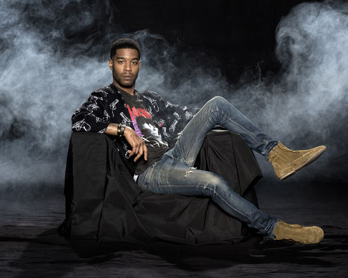 Kid Cudy  by ph. GP Barbieri - styling by Paolo Lattuada