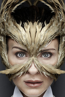 Martina Colombari by ph. Giovanni Gastel styled by Paolo Lattuada