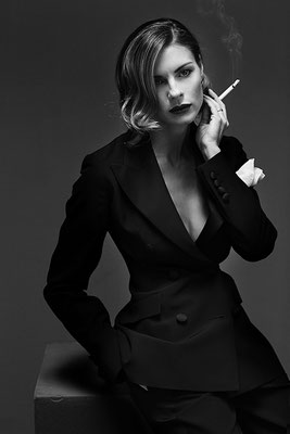 Martina Colombari by ph. Giovanni Gastel styled by Paolo Lattuada