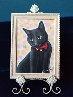 黒猫　プレゼント