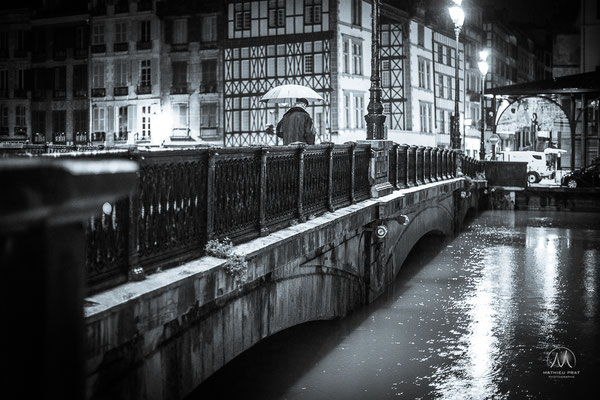 LA NIVE TOMBE DU LIT Crue de la Nive à Bayonne - 10 février et 10 mars 2016.   Grandes marées et fortes précipitations conjuguées, une colère climatique hivernale au Pays Basque. La Nive, cours d'eau qui irrigue le coeur de la capitale Labourdine, sort de