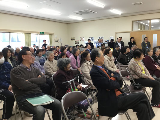 楽しんでいただいているあおい地区の皆さん