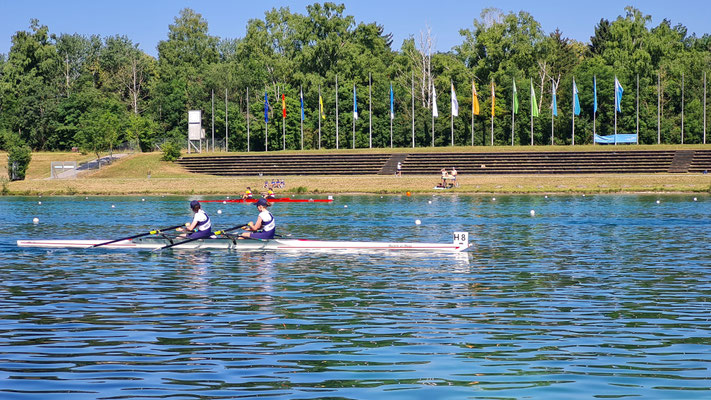 Langstrecke 3.000 m Leichtgewicht Mädchen-Doppelzweier (12/13 Jahre)