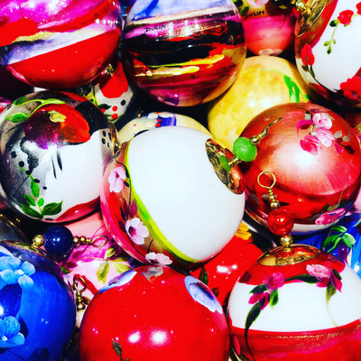 Boule de noel Personnalisable Dulin