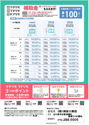 先進的窓リノベ2026補助金