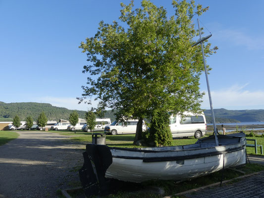 La ''Goélette'' au réveil matinal du samedi le 6 juin 2025.