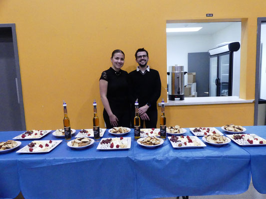 Employés du traiteur : Buffet Maison, Île d'Orléans.