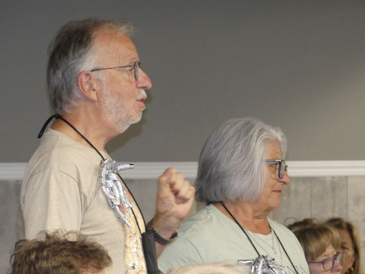 Ginette Laflamme et Jean-Pierre Duchesneau