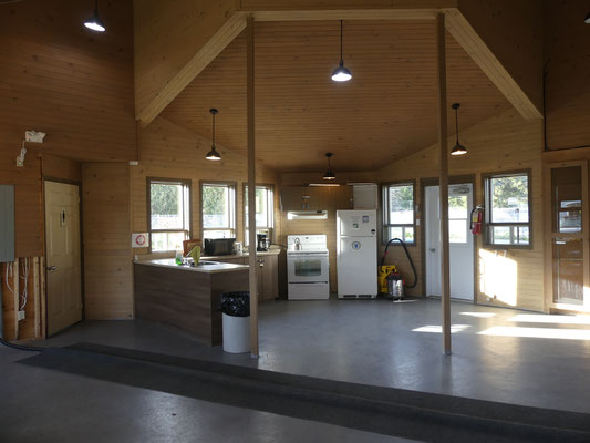 Salle communautaire du Camping de l'Anse.