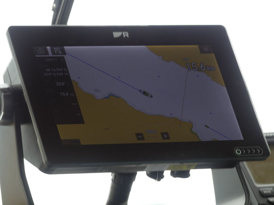 En toute sécurité de navigation sur le Fjord du Saguenay.