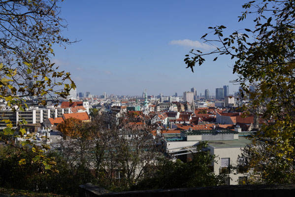 Blick von der Burg auf Bratislava
