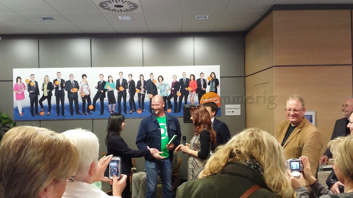 Gratulation auch von Bettina Schack (NRZ-Feuilleton)