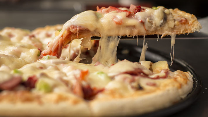 Pizza im Hotel Reschnerhof