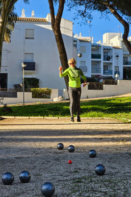 Conil de la Frontera - Boule im Atalayapark