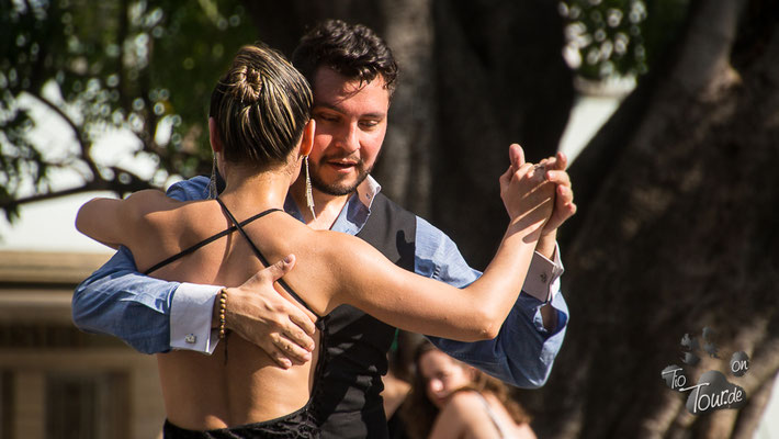 Tango auf der Plaza