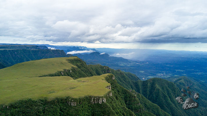 Serra do Rio do Rastro - Drohnenansicht