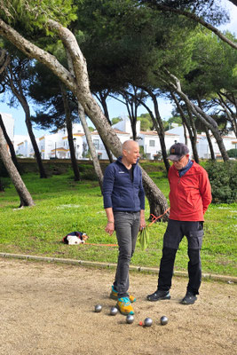 Conil de la Frontera - Boule im Atalayapark