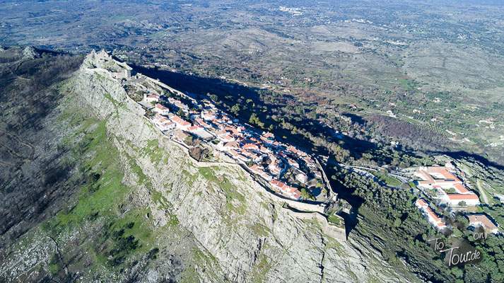 Marvão - Drohnenansicht