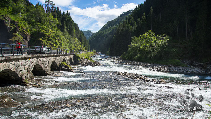 Latefossen - Zwillingswasserfall