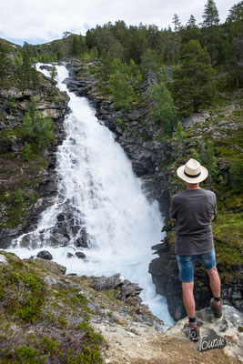 Wanderung am Wasserfall