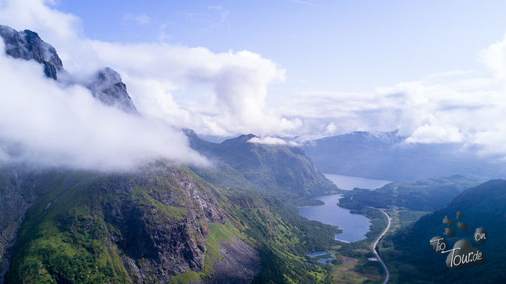 Innerfjorden - Drohnenansicht